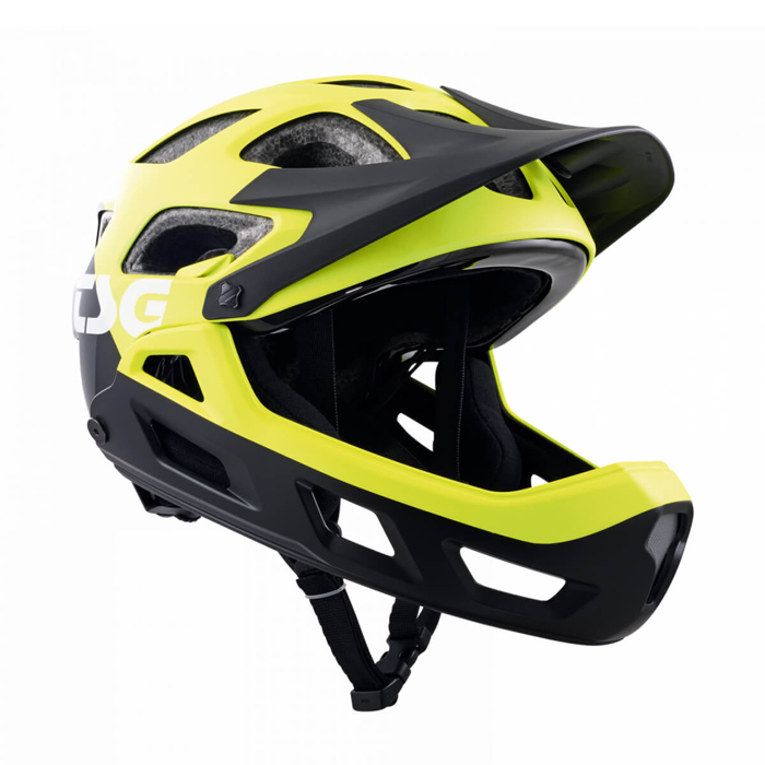 TSG SEEK YOUTH FR GRAPHIC DESIGN FLOW BLACK-YELLOW XXS/XS