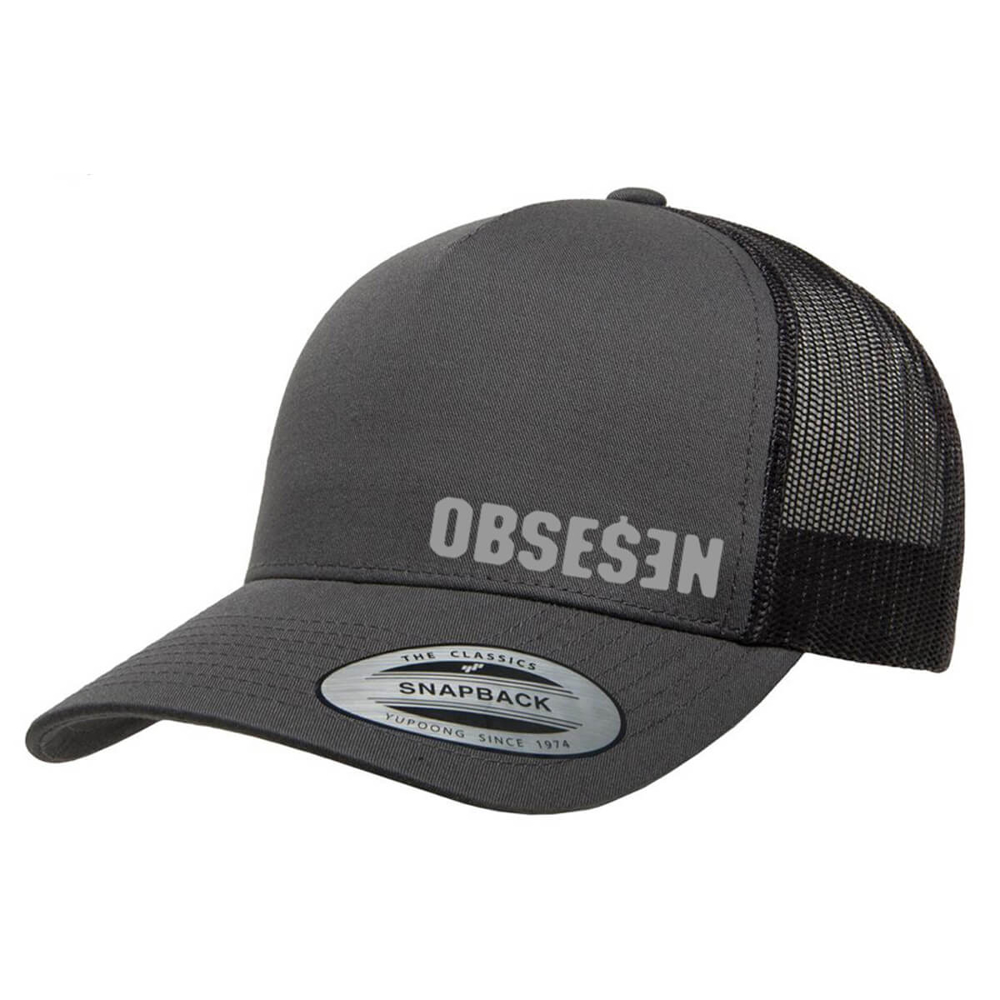  OBS RETRO TRUCKER HEATHER/BLACK UNI