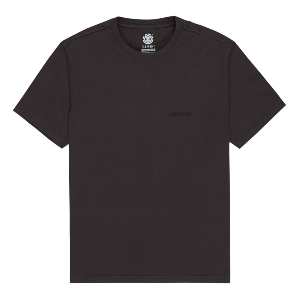 ELEMENT LOWCASE PIGMENT T-SHIRT OFF BLACK M