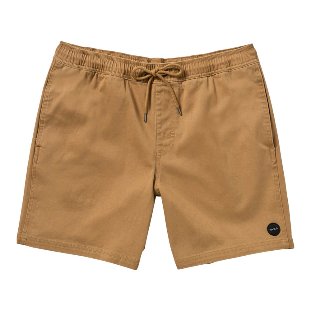 RVCA ESCAPE ELASTIC SHORT CAMEL XL