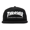THRASHER MAGAZINE SKATE MAG SNAPBACK BLACK/WHITE UNI