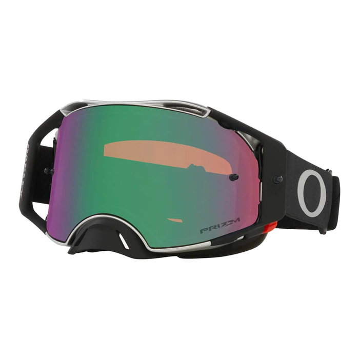 OAKLEY AIRBRAKE® MX TUFF BLOCKS GUNMETAL BLACK /PRIZM MX JADE IRIDIUM