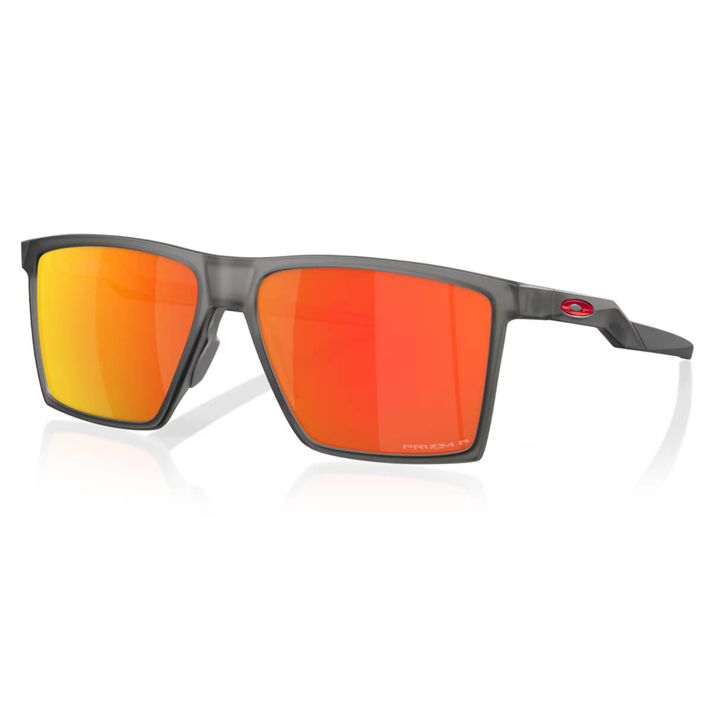 OAKLEY FUTURITY SUN SATIN GREY SMOKE |PRIZM RUBY POLARIZED UNI