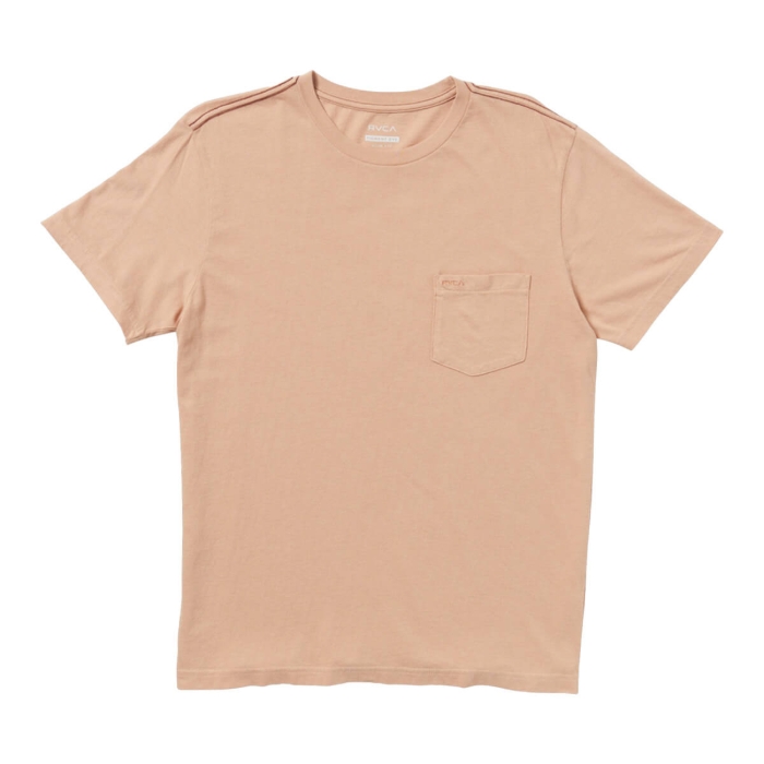 RVCA PIGMENT T-SHIRT SANDDUNE L
