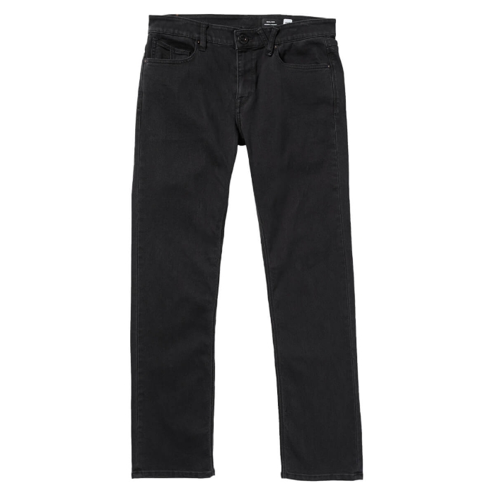 VOLCOM SOLVER DENIM BLACK OUT 38X34