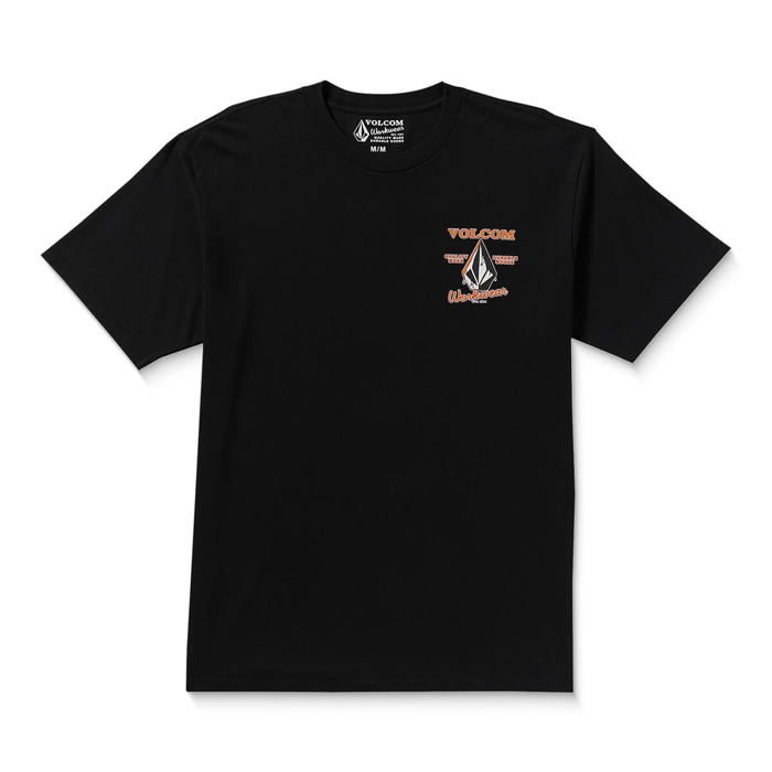 VOLCOM ENAMEL T-SHIRT BLACK M