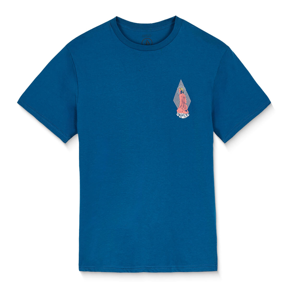 VOLCOM PSYCHBACK BSC T-SHIRT COSMIC BLUE M