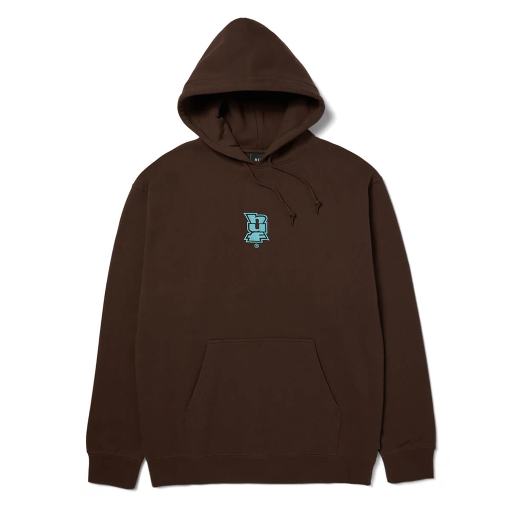 HUF MEGABLAST REVERSE HOODIE BISON M