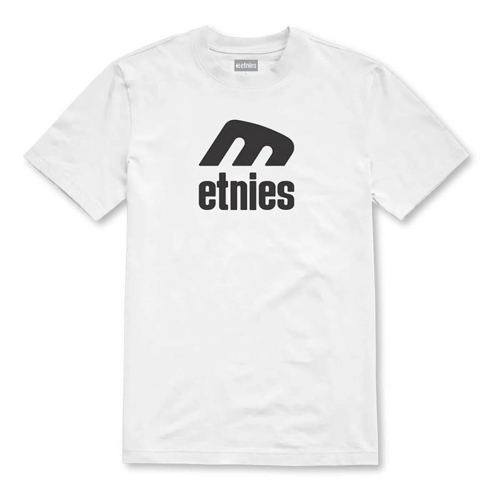 ETNIES ICON E T-SHIRT WHITE M