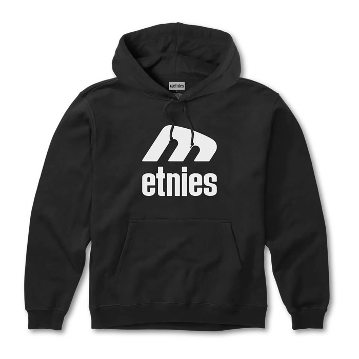 ETNIES ICON E HOODIE BLACK/WHITE S