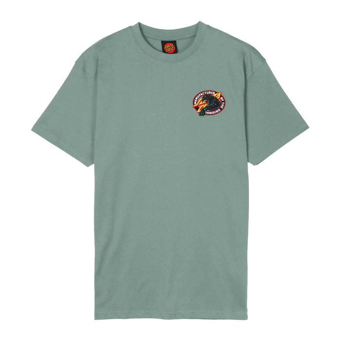 SANTA CRUZ NATAS SC PANTHER T-SHIRT MOON ROCK S