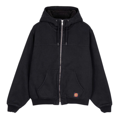 SANTA CRUZ EMBER JACKET BLACK WASH S
