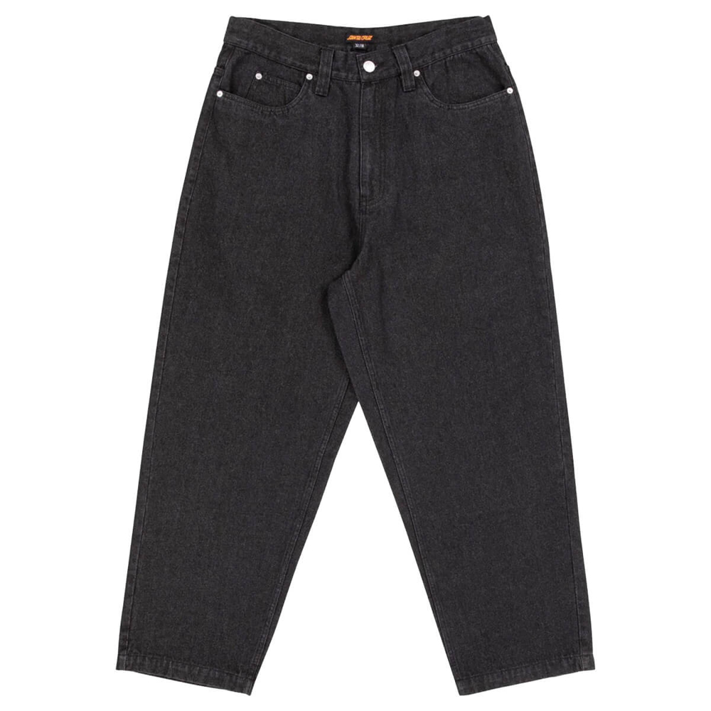 SANTA CRUZ BIG PANTS BLACK WASH 32