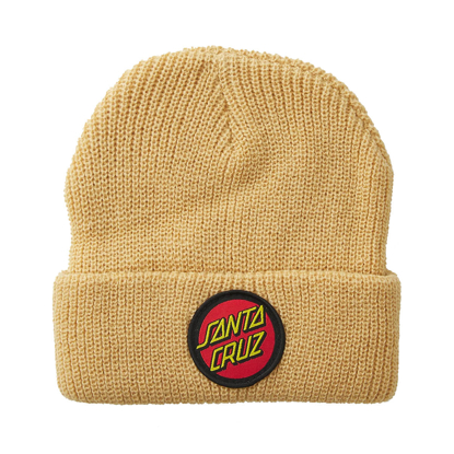 SANTA CRUZ YOUTH CLASSIC DOT BEANIE WHEAT UNI