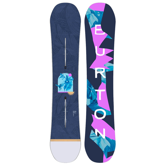 BURTON WOMEN'S YEASAYER SNOWBOARD NO COLOR 152