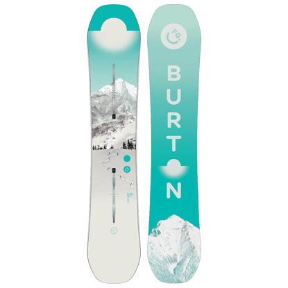 BURTON WOMEN'S FEELGOOD SNOWBOARD FIRST TRACKS 146