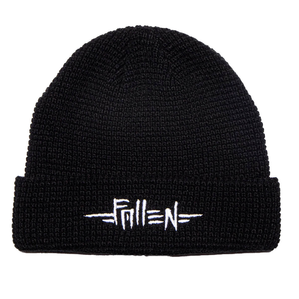 FALLEN GRUNGE BEANIE BLACK/WHITE UNI