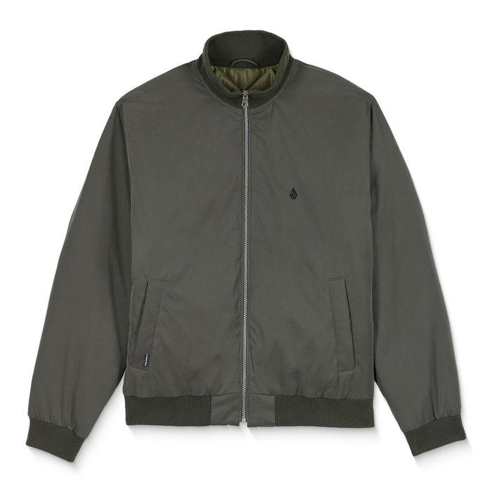 VOLCOM DAMERMAN JACKET RINSED BLACK L