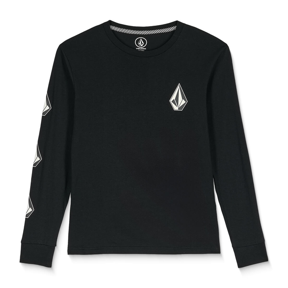 VOLCOM ICONIC STONE GID LONG-SLEEVE BLACK S