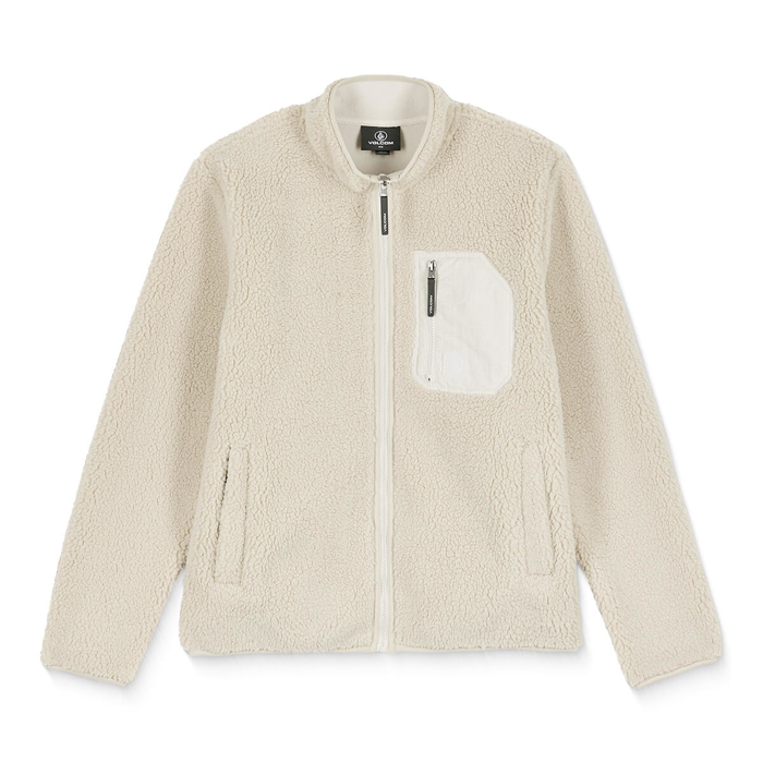 VOLCOM MUZZER FUZZAR ZIP STONE S