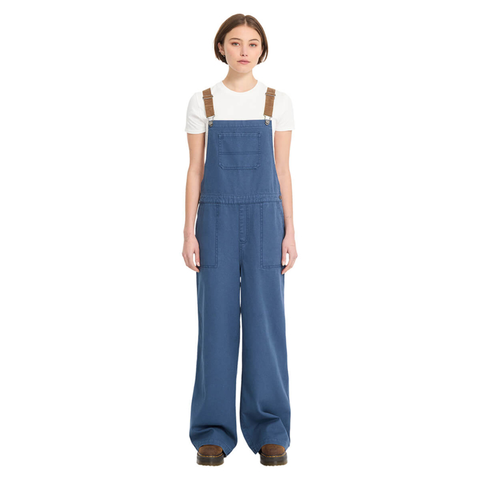 VOLCOM FULL CUT OVERALLS HARBOR BLUE XS