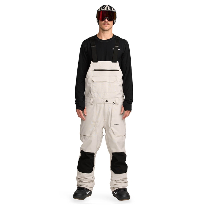 VOLCOM ROAN BIB OVERALL STONE M