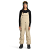 VOLCOM CRESTON 3D STRETCH BIB OVERALL OATMEAL L