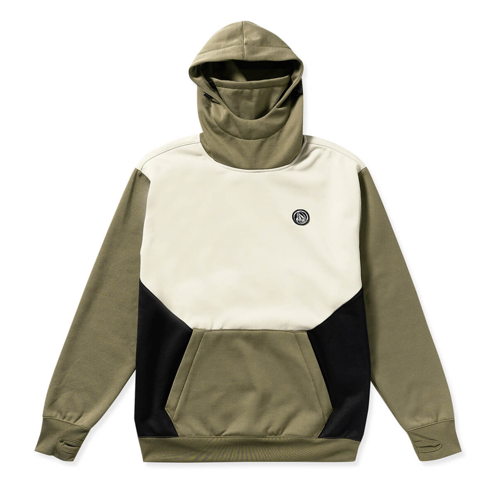 VOLCOM HYDRO RIDING HOODIE MILITARY M
