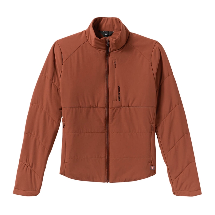 VOLCOM EVERGREEN FULL ZIP JKT HENNA S