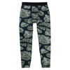 BURTON MEN'S MIDWEIGHT BASE LAYER PANTS GRAFFITI CAMO L