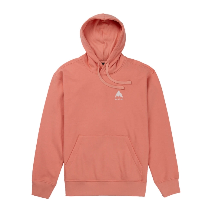 BURTON MOUNTAIN PULLOVER HOODIE SUNRISE CORAL S