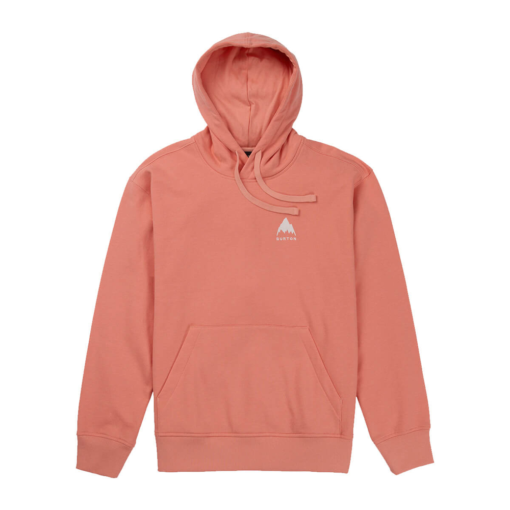 BURTON MOUNTAIN PULLOVER HOODIE SUNRISE CORAL XXS