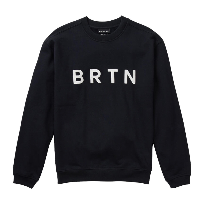 BURTON BRTN CREW SWEATSHIRT TRUE BLACK L