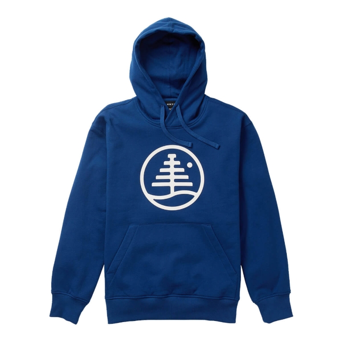 BURTON FAMILY TREE PULLOVER HOODIE NIGHTFALL XXS