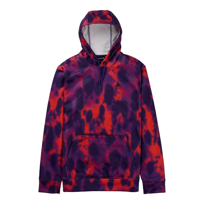 BURTON OAK PULLOVER HOODIE FIESTA PRO S