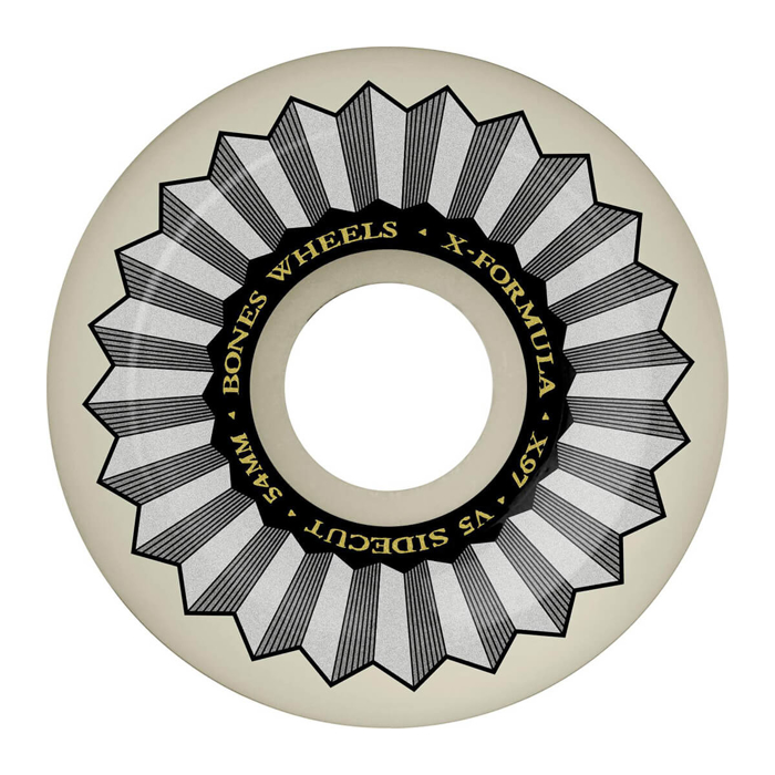 BONES XF SIDECUT 54MM V5 X-FORMULA 97A WHITE 54MM