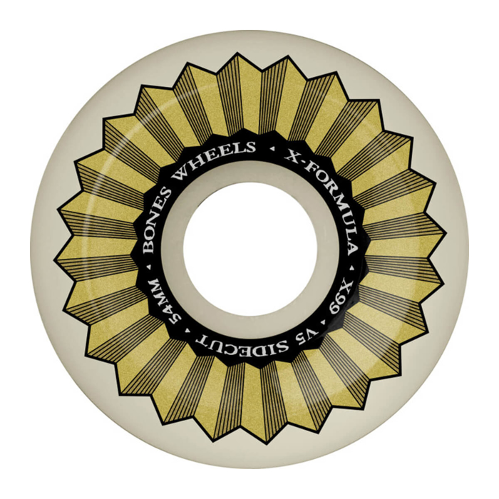 BONES XF SIDECUT 54MM V5 X-FORMULA 99A WHITE 54MM