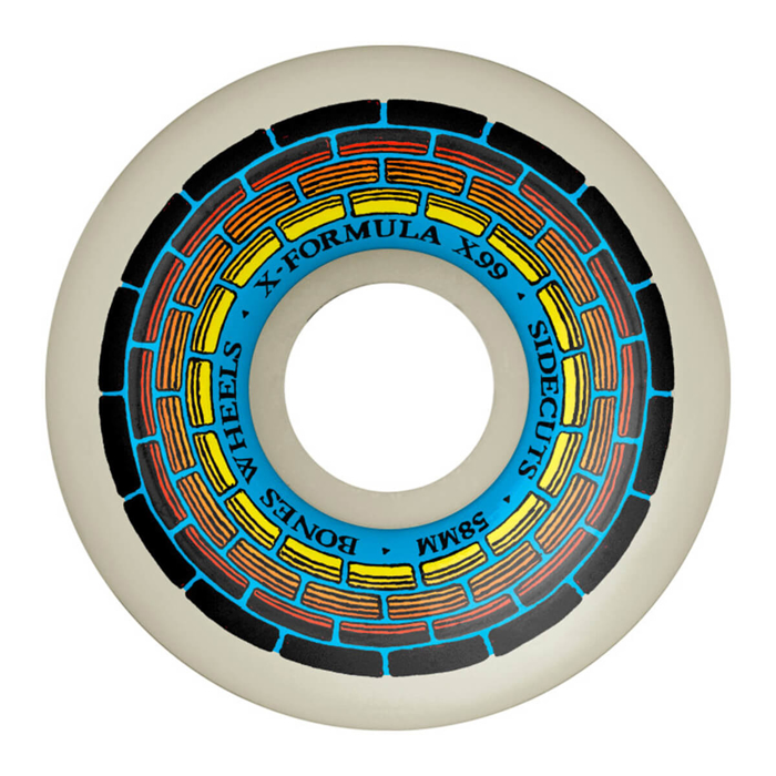 BONES WISHING WELL 58MM V5 SIDECUT X-FORMULA 99A WHITE 58MM