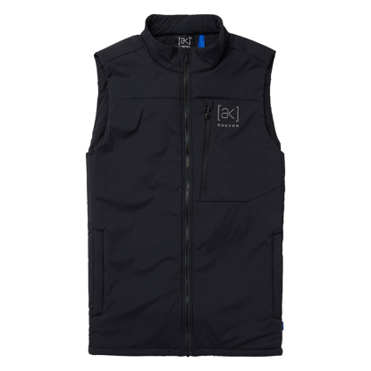 BURTON MEN'S [AK] HELIUM STRETCH INSULATED VEST TRUE BLACK M