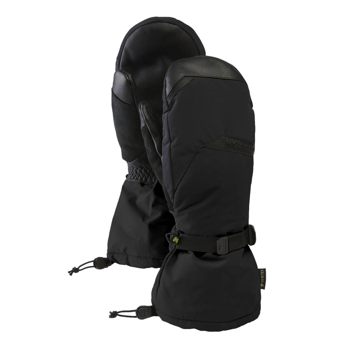 BURTON MEN'S GORE-TEX DELUXE MITTENS TRUE BLACK S
