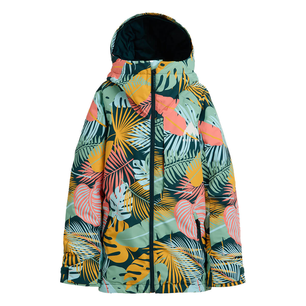 BURTON KIDS' HILLSLOPE JACKET OVERSIZED TROPICAL XS