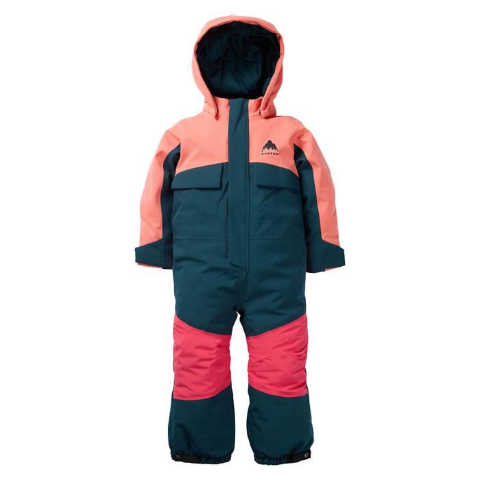 BURTON TODDLERS' 2L ONE PIECE PEACH ECHO/DEEP EMERALD 4T