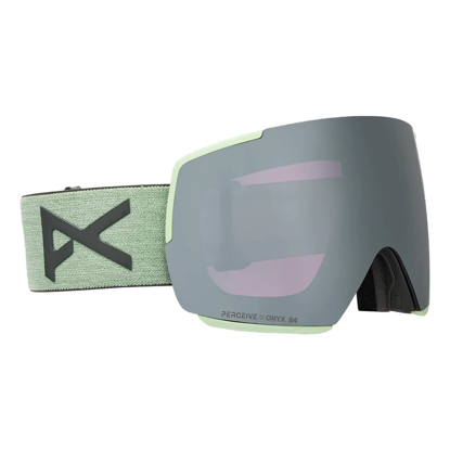 ANON M5 GOGGLES + BONUS LENS + MFI® FACE MASK SOFT SAGE | SUNNY ONYX / VARIABLE VIOLET UNI