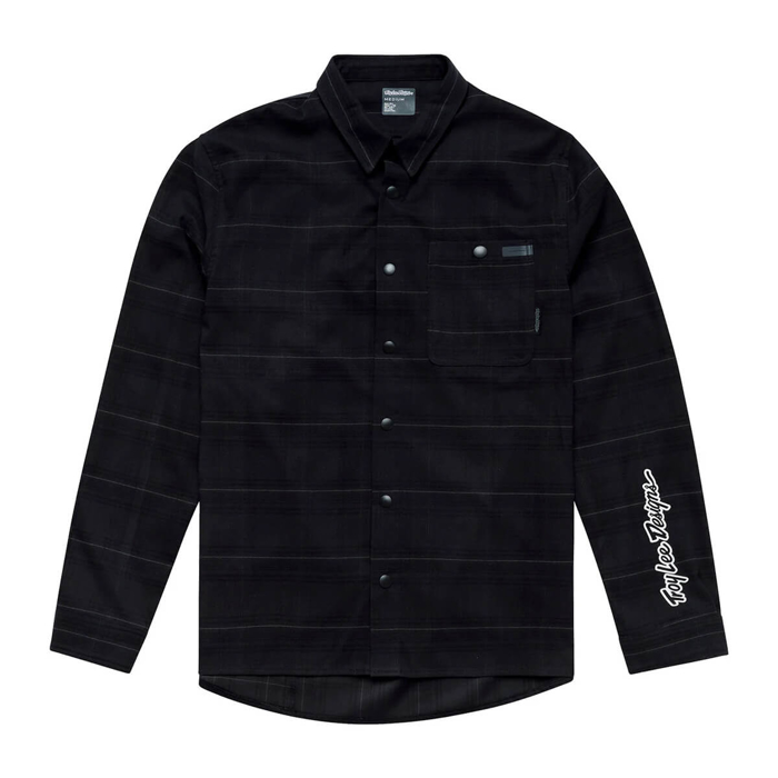TROY LEE DESIGNS GRIND FLANNEL YD PLAID CARBON 2X
