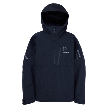 BURTON MEN'S [AK] VELOCITY GORE-TEX 2L ANORAK JACKET TRUE BLACK M