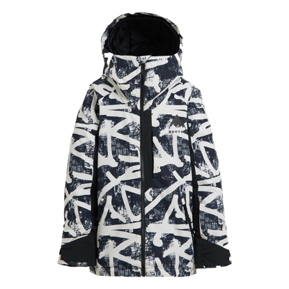 BURTON KIDS' HILLSLOPE JACKET CITY STREETS/TRUE BLACK XS