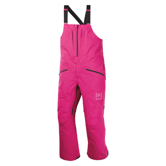 BURTON MEN'S [AK] FREEBIRD GORE-TEX 3L STRETCH BIB PANTS VERY BERRY L