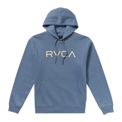 RVCA BIG STITCH HOODIE VINTAGE NAVY L