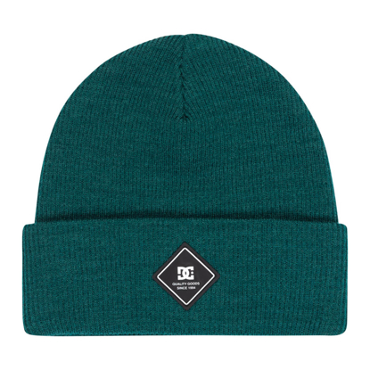 DC LABEL BEANIE DEEP TEAL UNI