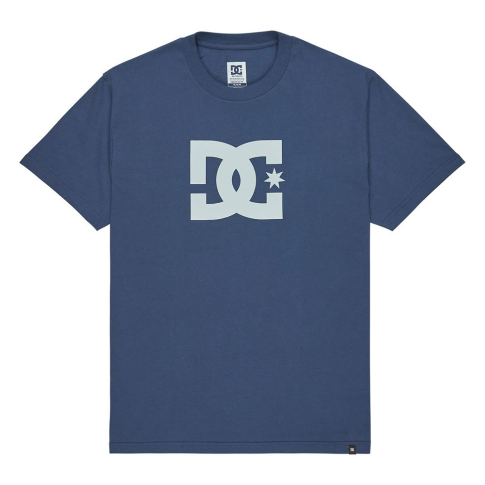 DC DC STAR T-SHIRT DARK DENIM L
